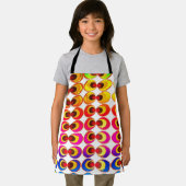 サイケデリック布 エプロン (インサイチュ)