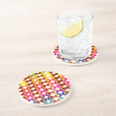 サイケデリック布 コースター (側面)