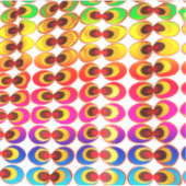 サイケデリック布 シール (正面)