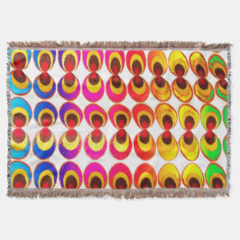 サイケデリック布 スローブランケット