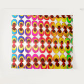 サイケデリック布 タペストリー (正面(横))