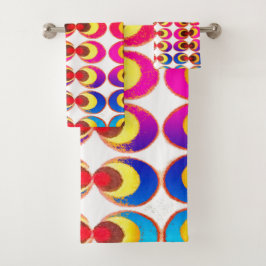 サイケデリック布 バスタオルセット