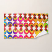 サイケデリック布 バスタオルセット (ハンドタオル)