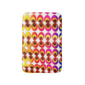 サイケデリック布 バスマット (正面縦)