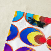 サイケデリック布 ビーチタオル (インサイチュ)