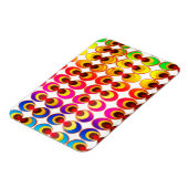 サイケデリック布 マグネット (左側)