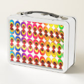 サイケデリック布 メタルランチボックス (裏面)