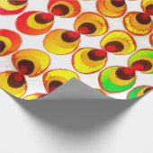 サイケデリック布 ラッピングペーパー (角)