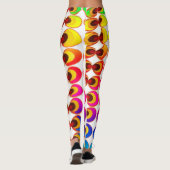 サイケデリック布 レギンス (裏面)