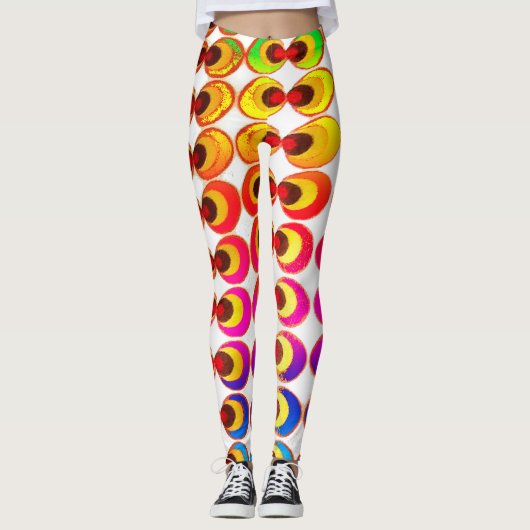 サイケデリック布 レギンス (正面)