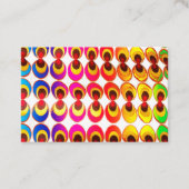 サイケデリック布 名刺 (正面)