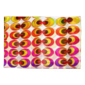 サイケデリック布 枕カバー (裏面)