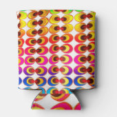 サイケデリック布 缶クーラー (裏面)