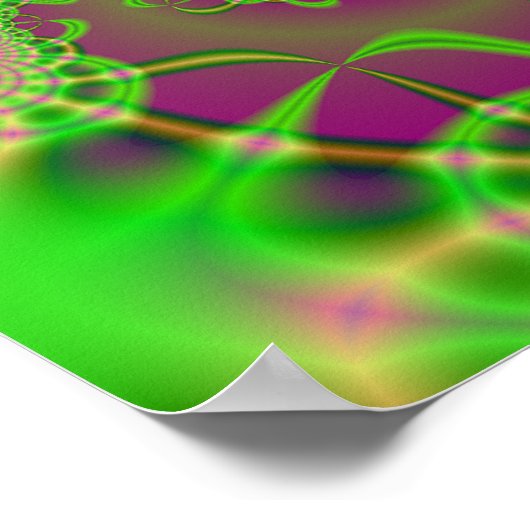 サイケデリック庭2 ポスター (角)