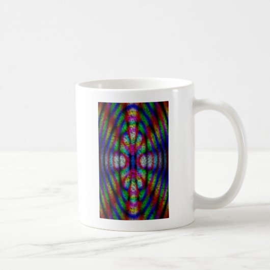 サイケデリック抽象芸術 コーヒーマグカップ (右)