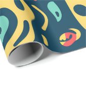 サイケデリック抽象芸術 ラッピングペーパー (ロールコーナー)