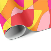 サイケデリック抽象芸術 ラッピングペーパー (ロールコーナー)