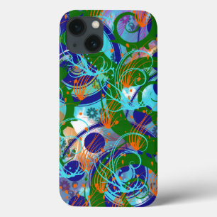 サイケデリック抽象芸術 iPhone 13ケース