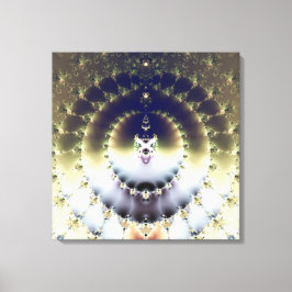 サイケデリック日 キャンバスプリント