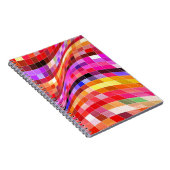 サイケデリック正方形 ノートブック (右側)