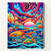 サイケデリック海 ノートブック (裏面)