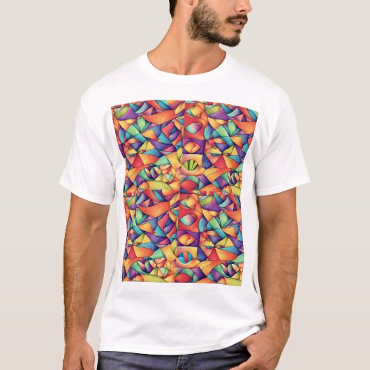 サイケデリック海 Tシャツ (正面)