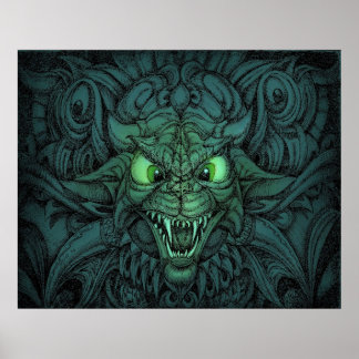 サイケデリック猫 ポスター