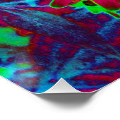 サイケデリック生花 ポスター (コーナー)