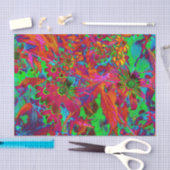 サイケデリック生花 薄葉紙 (クラフト)