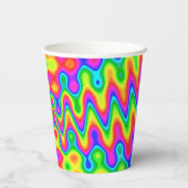 サイケデリック紙カップ 紙コップ (裏面)
