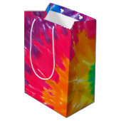 サイケデリック絞り染めスウィート16 ミディアムペーパーバッグ (裏面アングル)