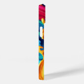 サイケデリック絵を描カラフル線 Case-Mate iPhoneケース (裏面 / 右)