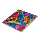 サイケデリック線 タイル (側面)