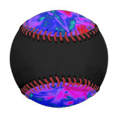 サイケデリック花4 野球ボール (正面)