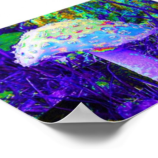 サイケデリック菌 ポスター (角)