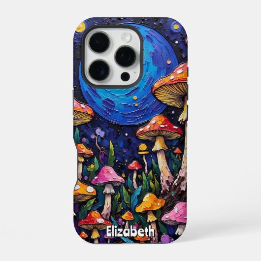 サイケデリック菌 iPhoneケース (裏面)