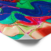 サイケデリック藻….. ポスター (角)