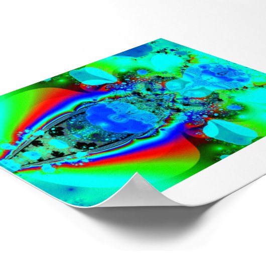 サイケデリック虫 ポスター (角)