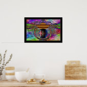 サイケデリック遺物。 ポスター (キッチン)