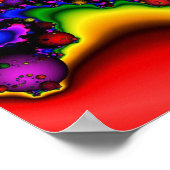 サイケデリック銀河系 ポスター (角)