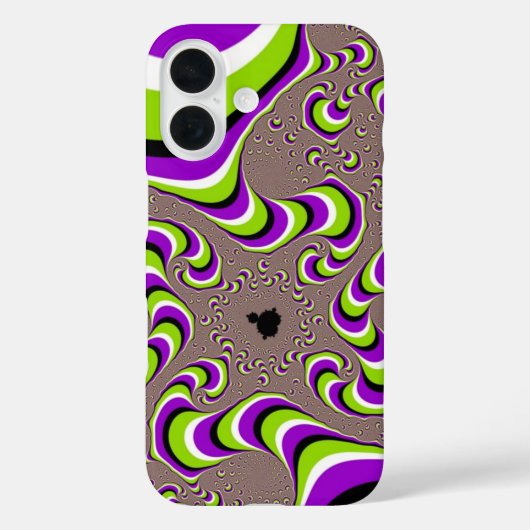 サイケデリック錯視 Case-Mate iPhoneケース (裏面)