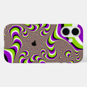 サイケデリック錯視 Case-Mate iPhoneケース (裏面 (横))