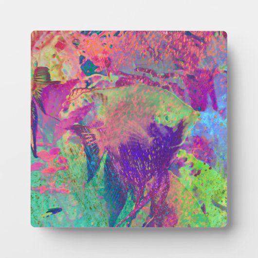 サイケデリック魚 フォトプラーク (正面)