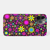 サイケデリック鮮やか花開花-67566 Case-Mate iPhoneケース (裏面(横))