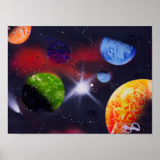 「サイケデリック」アーティスト：トーマス・アンダース ポスター