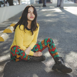 サイケデリック カプリレギンス