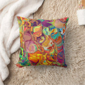 サイケデリック クッション (ブランケット)