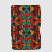 サイケデリック ゴルフタオル (正面)