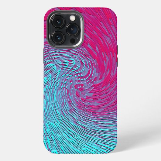サイケデリック シー.... iPhoneケース (裏面)