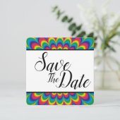 サイケデリック タイダイ 保存日 セーブザデート (スタンド正面)